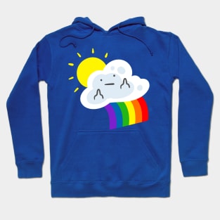 The Don't Give a Heck Rainbow Hoodie